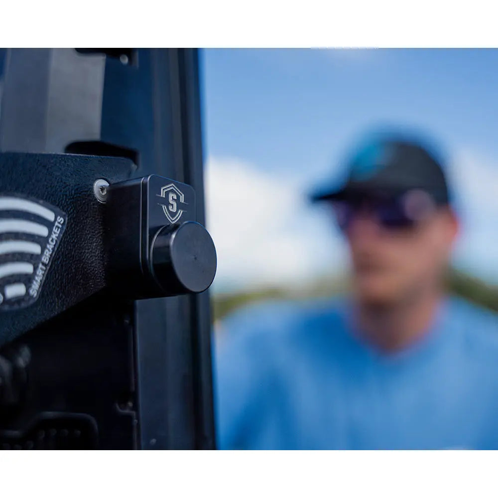 Secure Outdoors Elite Lock - Single Universal Silver for Trolling Motors and Watercraft Security