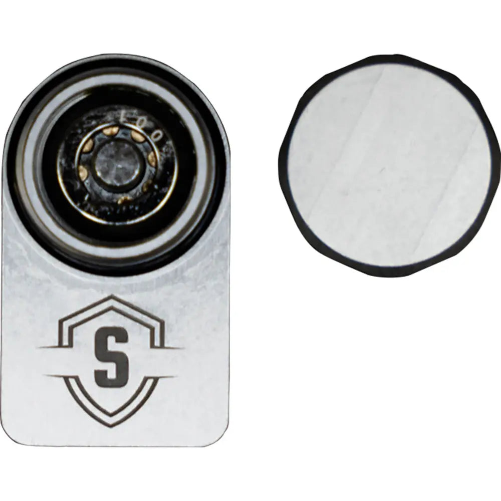 Secure Outdoors Elite Lock - Single Universal Silver for Trolling Motors and Watercraft Security