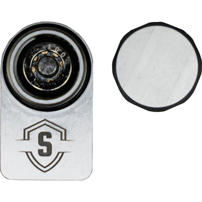 Secure Outdoors Elite Lock - Single Universal Silver for Trolling Motors and Watercraft Security