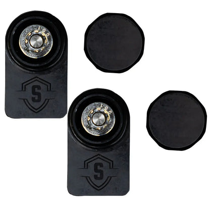 Secure Outdoors Elite Lock Dual Black - Universal Security for Trolling Motors and Marine Equipment