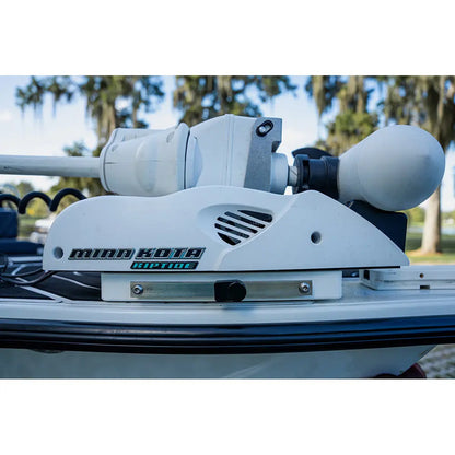 Secure Outdoors Elite Lock - Single for Minn Kota QRB - Silver