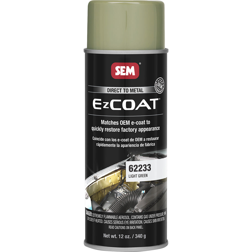 SEM Ez Coat 16oz Aerosol Can Light Green - Direct-to-Metal OEM Coating