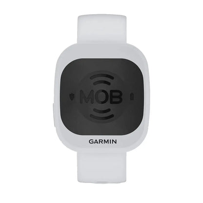 Garmin MOB Tag with White Quick Release Band - Wireless Personal Locator and Safety Device