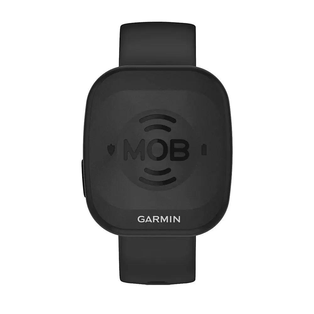 Garmin MOB Tag with Black Quick Release Band — Wireless Personal Locator with Up to 66 ft Range