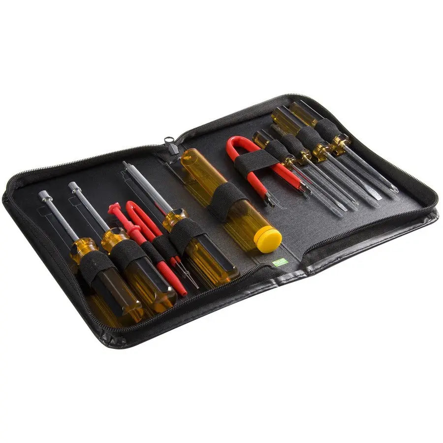 StarTech.com 11 Piece PC Computer Tool Kit with Carrying Case - TAA Compliant Repair Set