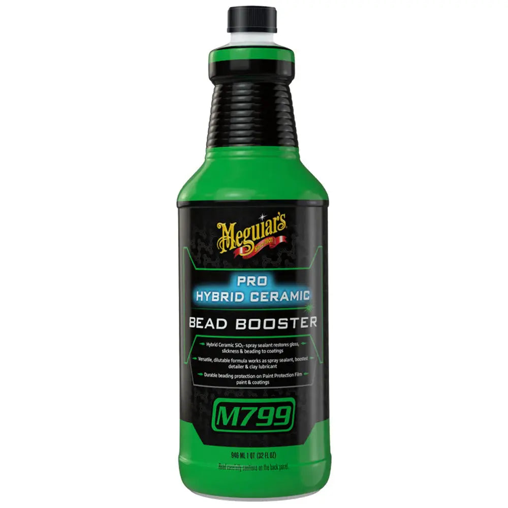 Meguiar's PRO Hybrid Ceramic Bead Booster 32oz - Versatile Spray Sealant & Detailer