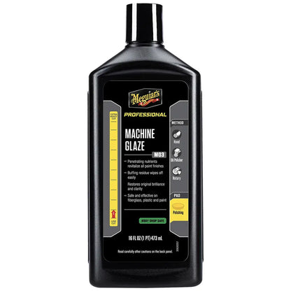 Meguiar's Professional Machine Glaze - 16 oz for Restoring Gloss and Clarity
