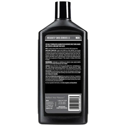 Meguiar's Swirl Remover 2.0 - 16oz for Fine Scratch and Swirl Mark Removal