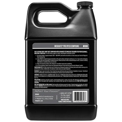 Meguiar's Pro Speed Compound - 1 Gallon for Professional Auto Detailing and Body Shops