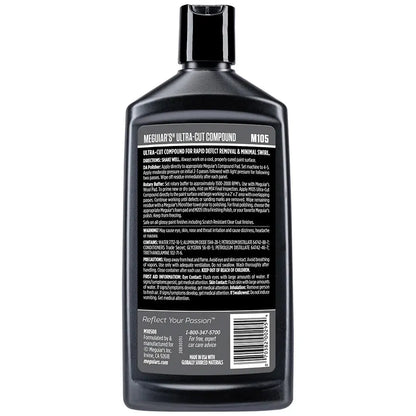 Meguiar's Professional Ultra-Cut Compound 8oz - Heavy-Duty Scratch and Defect Remover