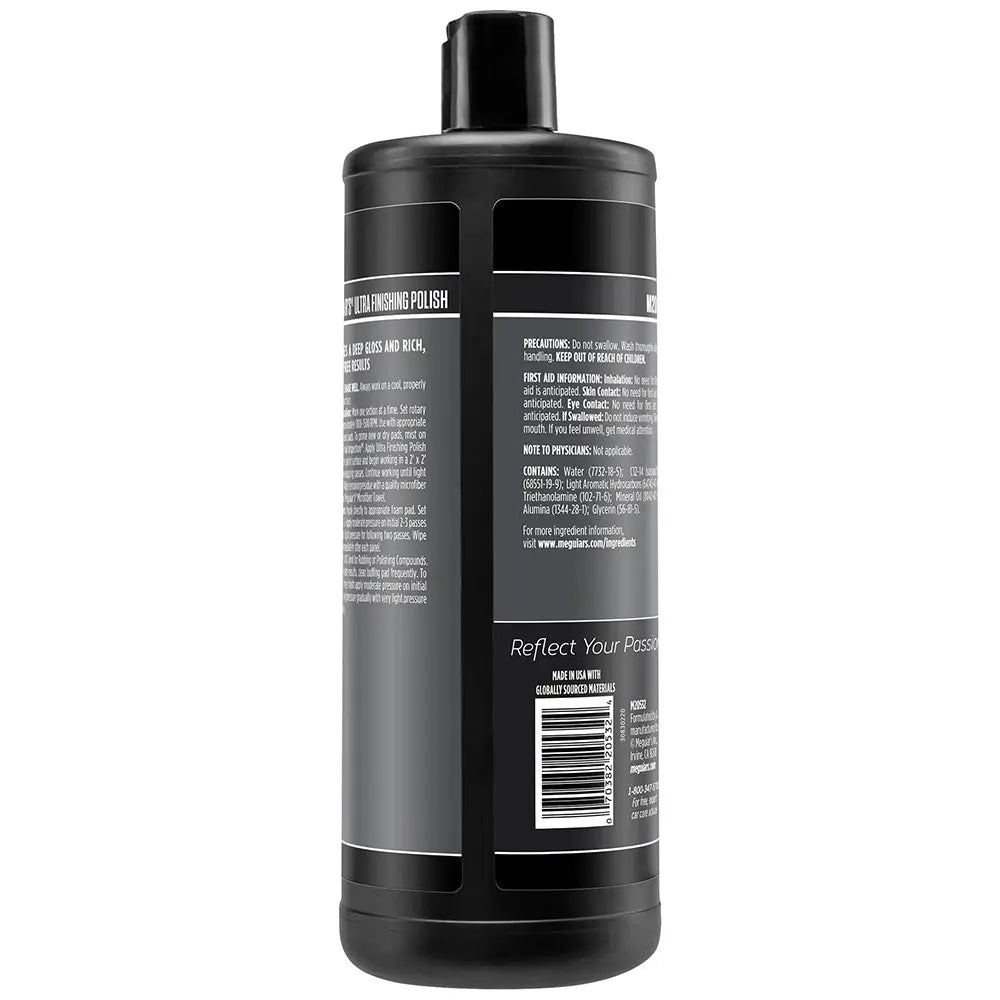 Meguiar's M20532 Professional Ultra Finishing Polish - 32oz for Deep Gloss and Swirl-Free Finish