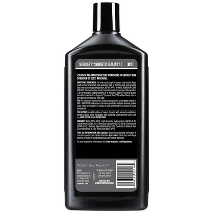Meguiar's Professional Synthetic Sealant 2.0 - 16oz for Deep, Glossy Paint Protection