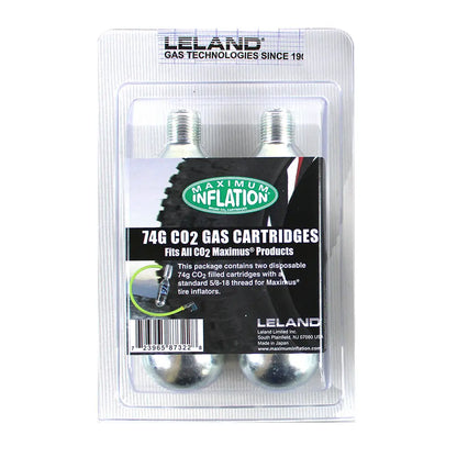 Leland Maximum Inflation Maximus Instant Tire Refill Cartridges 2-Pack