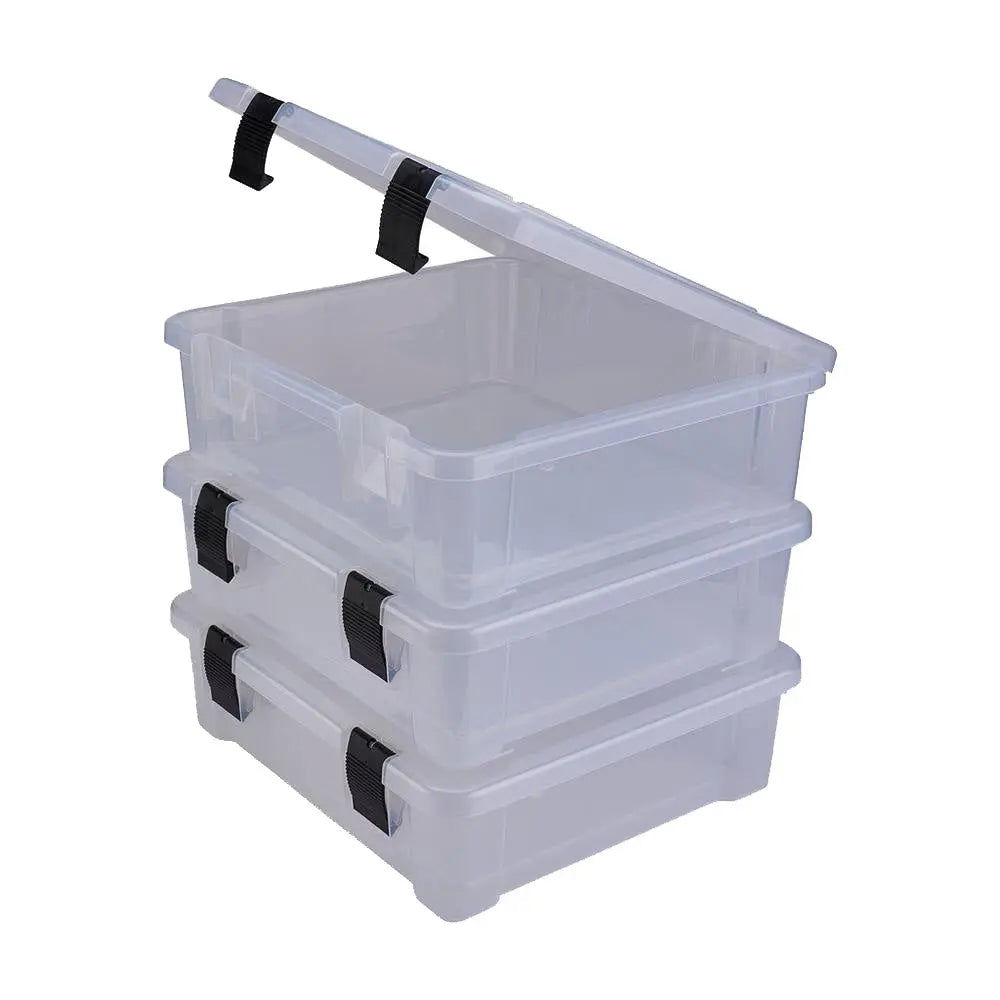 Plano ProLatch Stowaway 3-Pack Utility Boxes for Tackle Storage