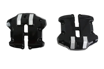 Motorshop M8 Rocker Box Set Black for Harley Davidson FLT and FXE Models by Motorshop