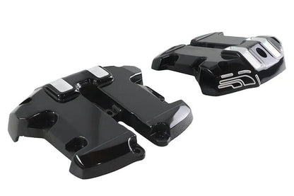 Motorshop M8 Rocker Box Set Black for Harley Davidson FLT and FXE Models by Motorshop