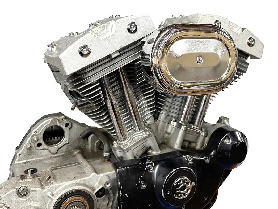 Motorshop XL Shovelhead Rocker Box Cover Set Natural Cast for Harley Davidson XL Models by Motorshop