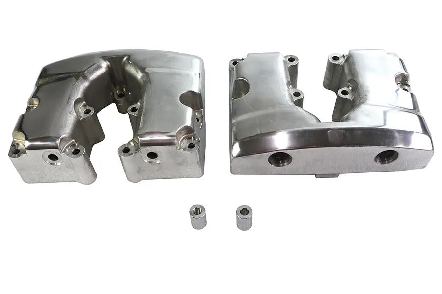 Motorshop Shovelhead Rocker Box Cover Set Polished for Harley Davidson FL 1966-1975 by Motorshop