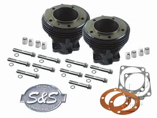 S&S Cycle 91-9021 80 Inch Shovelhead Cylinder Set for Harley Davidson FL and FX Models by S&S Cycle