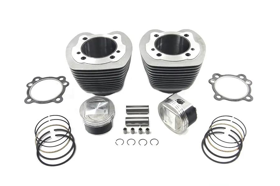 Motorshop 95 Inch Big Bore Twin Cam Cylinder and Piston Kit for Harley Davidson FXST and FLST by Motorshop