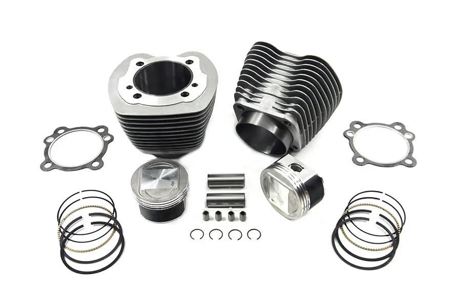 Motorshop 95 Inch Big Bore Twin Cam Cylinder and Piston Kit for Harley Davidson FXST and FLST by Motorshop