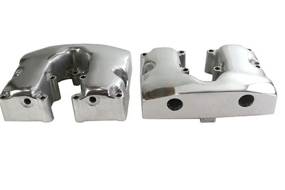 Motorshop Replica Shovelhead Rocker Box Cover Set Polished for Harley Davidson FL 1966-1975 by Motorshop