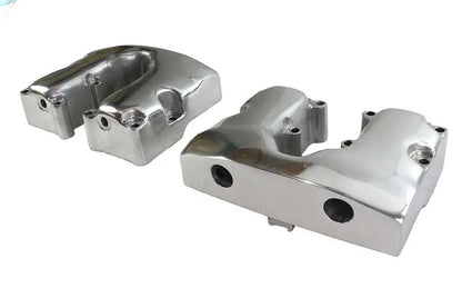 Motorshop Replica Shovelhead Rocker Box Cover Set Polished for Harley Davidson FL 1966-1975 by Motorshop