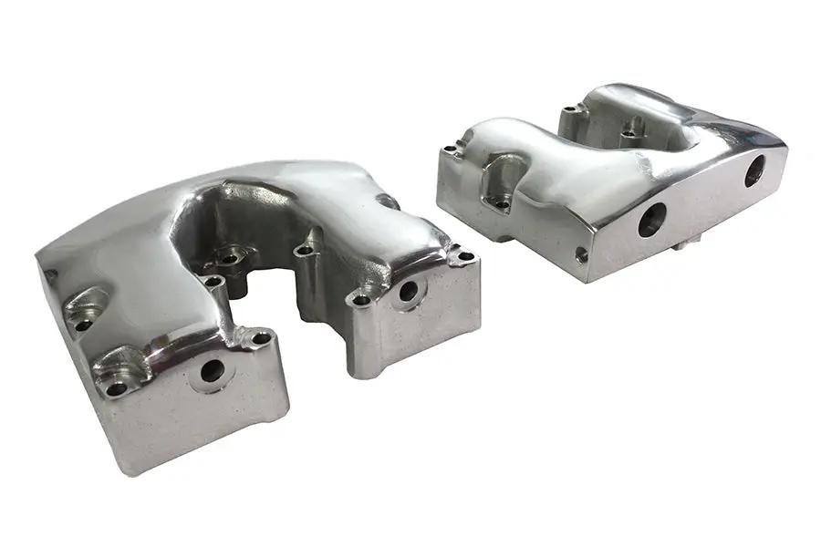 Motorshop Replica Shovelhead Rocker Box Cover Set Polished for Harley Davidson FL 1966-1975 by Motorshop