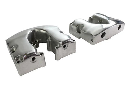 Motorshop Replica Shovelhead Rocker Box Cover Set Polished for Harley Davidson FL 1966-1975 by Motorshop