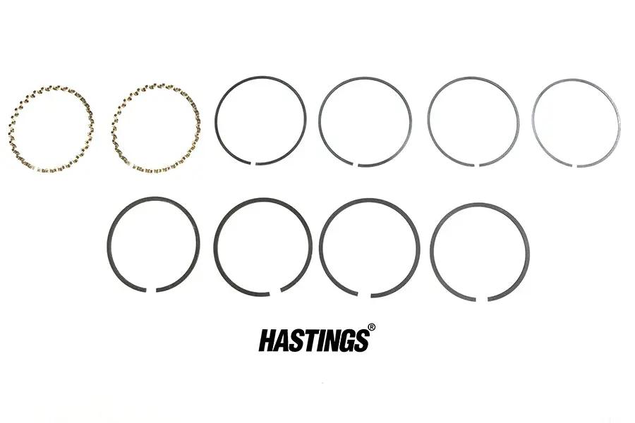 Hastings Piston Ring Set .010 Oversize for Harley Davidson G Models (Part #4244-010) by Hastings Rings