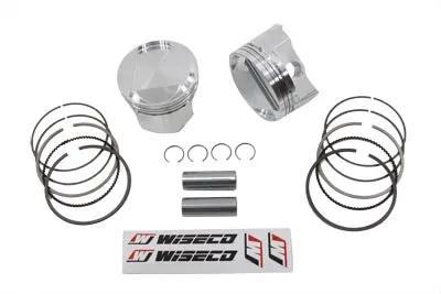 Motorshop Piston Kit .045 Oversize for Harley-Davidson 83 Inch Evolution Engines - Part #11-0156 by Motorshop
