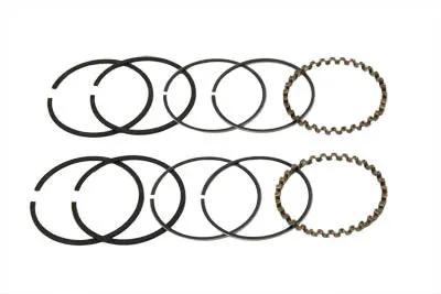 Hastings Rings 6627 - 61 Inch Overhead Valve Piston Ring Set for Harley Davidson EL Models by Hastings Rings