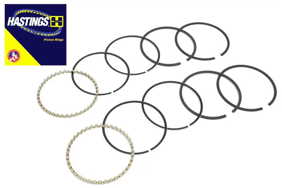 Hastings Rings 6127 80 Inch Shovelhead Piston Ring Set Standard for Harley Davidson (Pair) by Hastings Rings