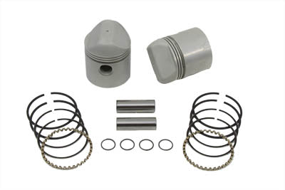 Motorshop Replica 900cc Piston Set .010 Oversize for Harley Davidson XL (1957-1966)