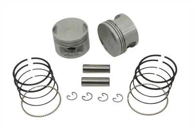 Motorshop Replica 1100cc Piston Set .005 Oversize for Harley Davidson XL by Motorshop