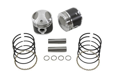 Motorshop 74 inch Piston Kit .050 Oversize for Harley Davidson FL