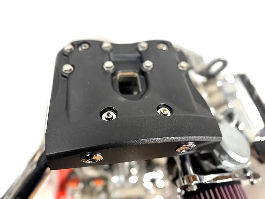 V-Twin Evolution Shovelhead Rocker Box Cover Set for Harley Davidson FLT Models by V-Twin