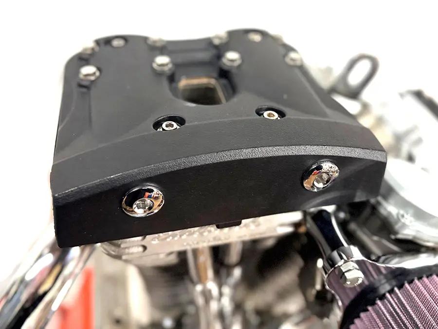 V-Twin Evolution Shovelhead Rocker Box Cover Set for Harley Davidson FLT Models by V-Twin
