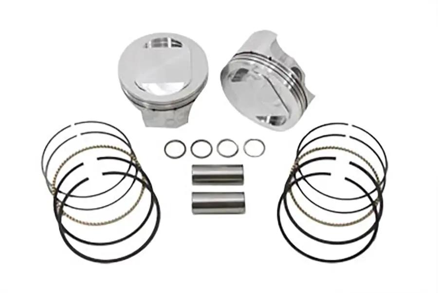 Keith Black KB 107 Inch Twin Cam Forged Piston Set for Harley Davidson FXST and FLST Models by Keith Black