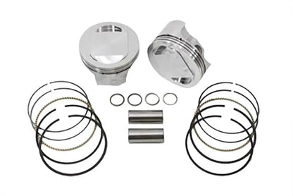 Keith Black KB 107 Inch Twin Cam Forged Piston Set for Harley Davidson FXST and FLST Models by Keith Black