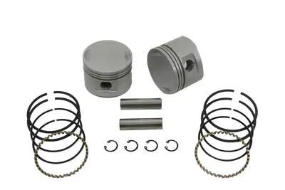 Motorshop 80 Inch Evolution Piston Kit .020 Oversize for Harley Davidson FXR (1984-1993) by Motorshop