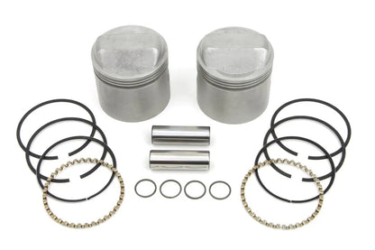 Motorshop 1000cc Piston Set .010 Oversize for Harley Davidson XL Models by Motorshop