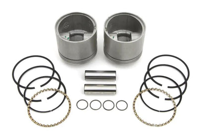 Motorshop 1000cc Piston Set .010 Oversize for Harley Davidson XL Models by Motorshop