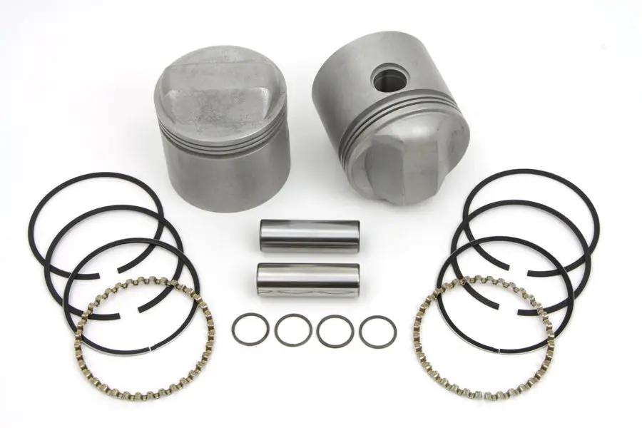 Motorshop 1000cc Piston Set .010 Oversize for Harley Davidson XL Models by Motorshop