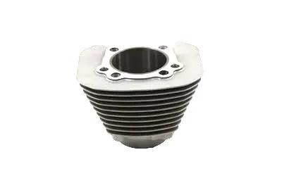 Motorshop Replica 1200cc Silver Finish Cylinder for Harley Davidson XL (2004-2013) by Motorshop
