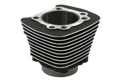 Motorshop Replica 1200cc Black Wrinkle Finish Cylinder for Harley Davidson XL (1988-1997) by Motorshop
