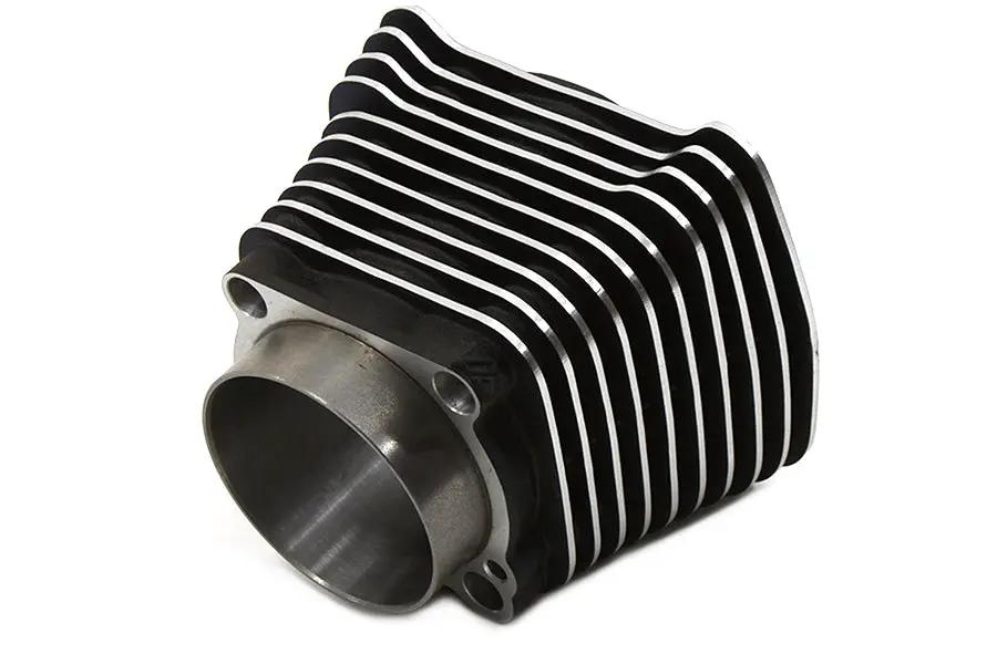 Motorshop Replica 1200cc Black Wrinkle Finish Cylinder for Harley Davidson XL (1988-1997) by Motorshop