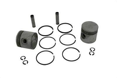 Eastern 3-5/16 inch Piston Set .020 Oversize for Harley Davidson UL Engines by Eastern