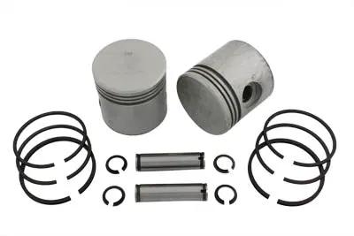 Eastern 3-5/16 inch Piston Set .040 Oversize for Harley Davidson UL Engines by Eastern