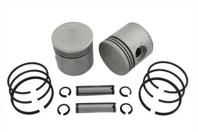 Eastern 3-5/16 inch Piston Set .040 Oversize for Harley Davidson UL Engines by Eastern